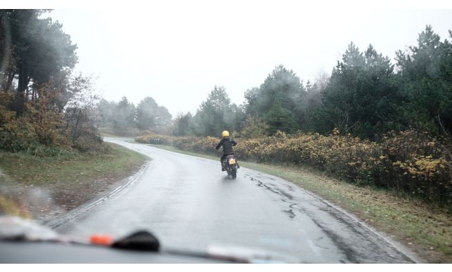 Motorrijden in de winter