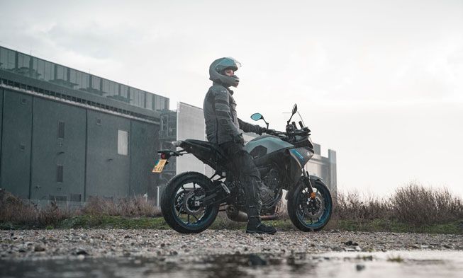 Imperméabilité des vêtements de moto