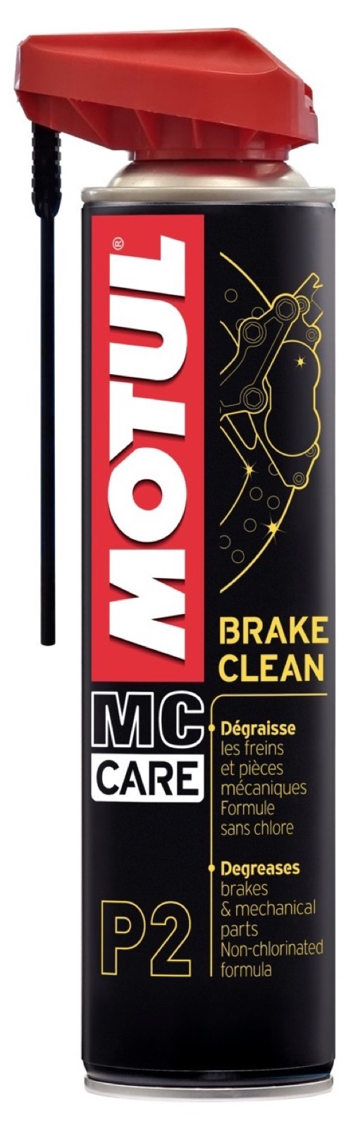 Limpia Frenos Motul P2 Spray Mc Care 400ml