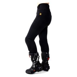 Mens/Ladies Leggings made with Kevlar Motorcycle/bike Pants Super Fit RAXID  CE 2