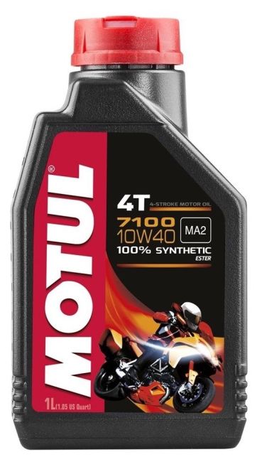 Aceite Moto 4t 7100 10w40 100% Sntetico Motul 3 Litros